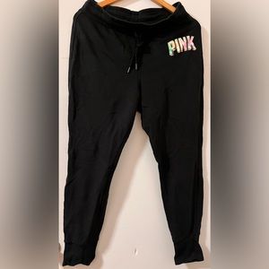 ✨2/$15✨ PINK | Black Sweatpants